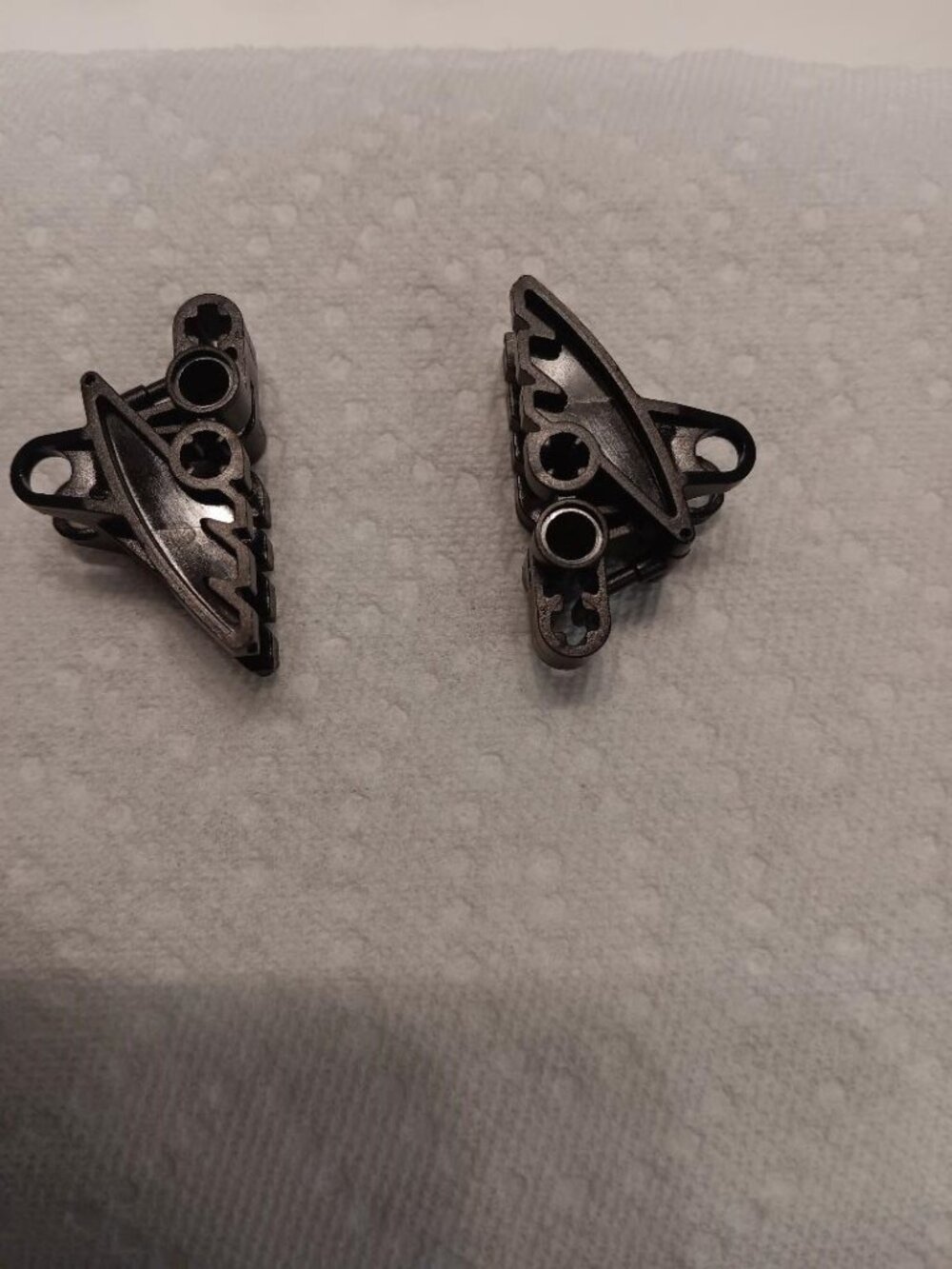 2 Pcs Lego Bionicle Black Foot with Ball Joint Replacement Part #41668  T